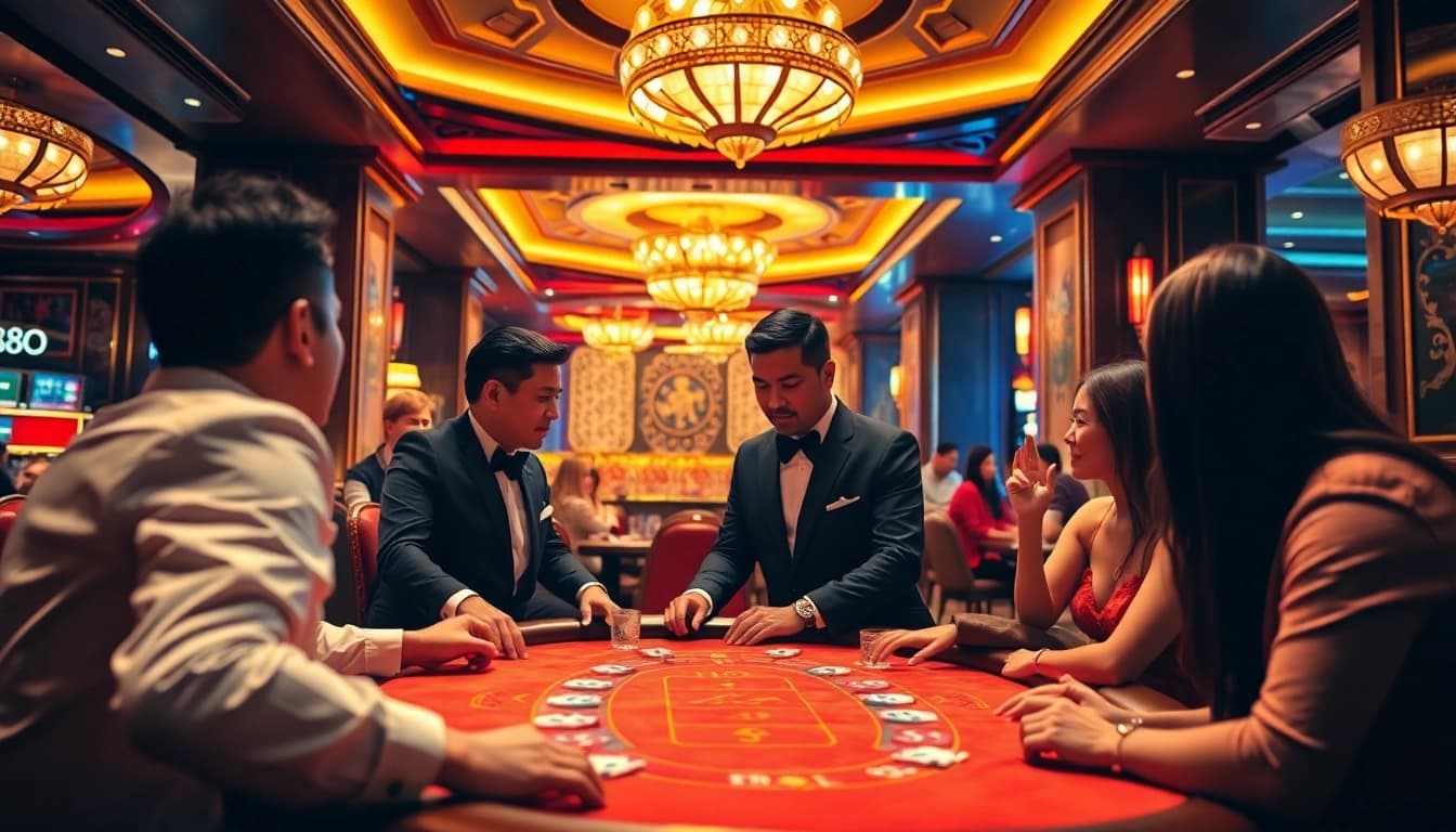 Experience the Nova88 VIP programme Malaysia at a luxurious casino lounge with exclusive games.
