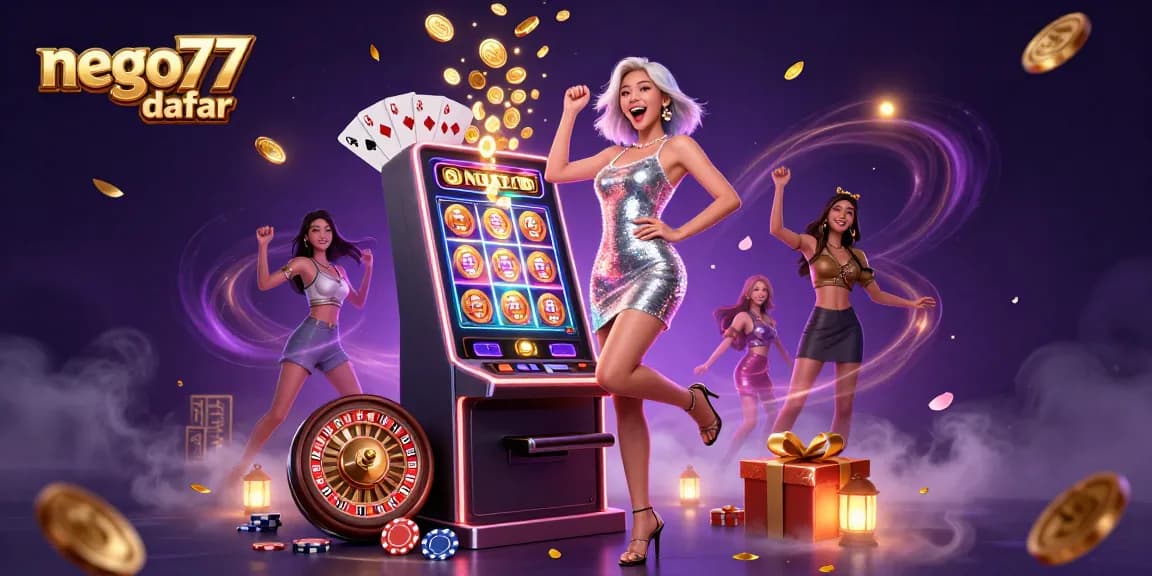 Engage with the exciting world of nego77 daftar and win big on vibrant slot machines.