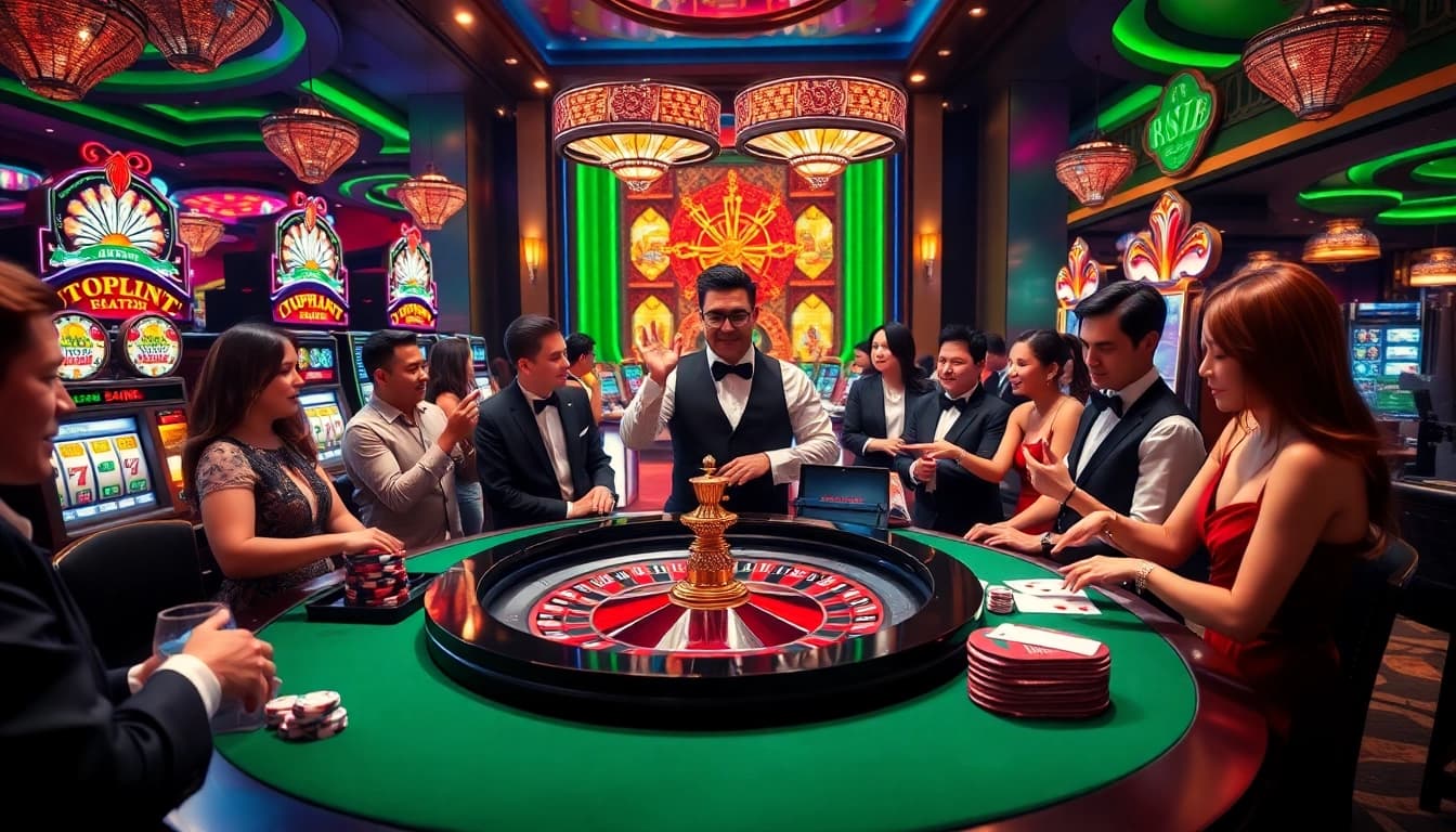 Join the excitement at lego138 daftar with vibrant casino atmosphere featuring roulette and slots.