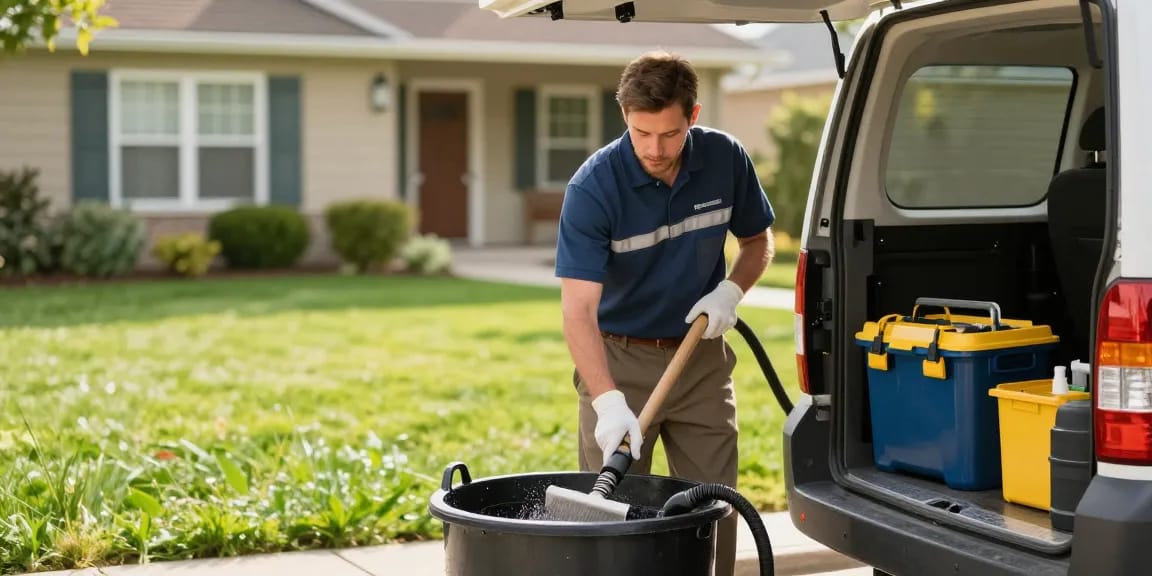 Local professional providing septic cleaning services, trusted provider for community home maintenance.