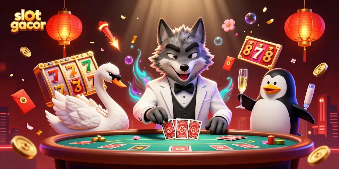Bermain slot gacor dengan grafis luar biasa di kasino online, disertai elemen keberuntungan.