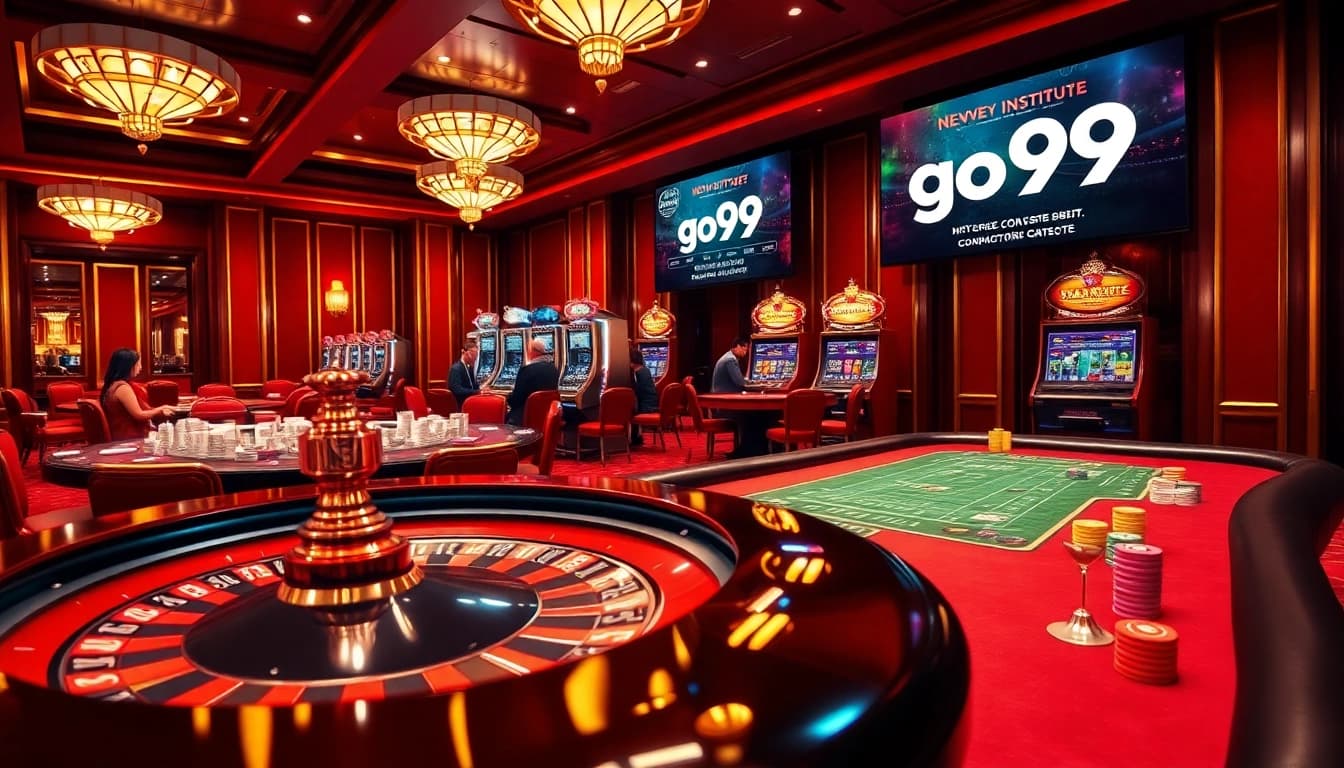 Experience the excitement of gambling at https://go99.institute/ with players engaged in thrilling casino action.