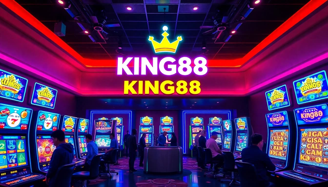 Experience the excitement of online gambling at king88 with vibrant gaming environments.