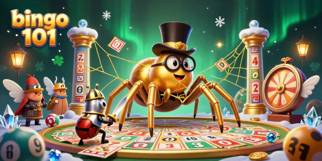 Join the excitement with bingo 101 as players engage with vibrant bingo cards and dynamic casino elements.