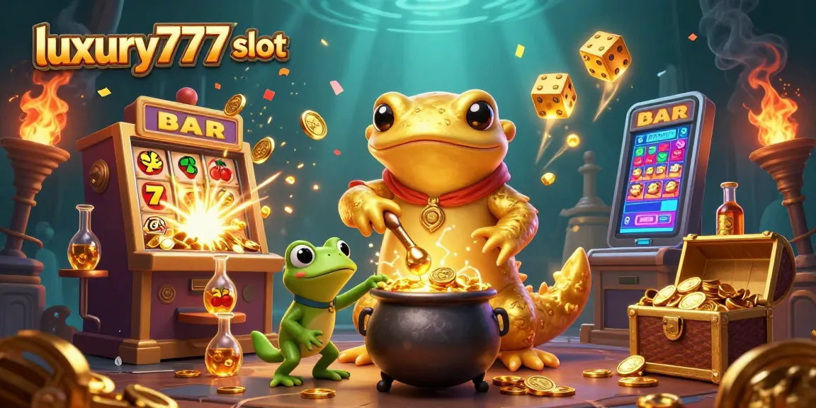 Mainkan luxury777 slot di dunia ajaib penuh koin emas dan simbol keberuntungan!
