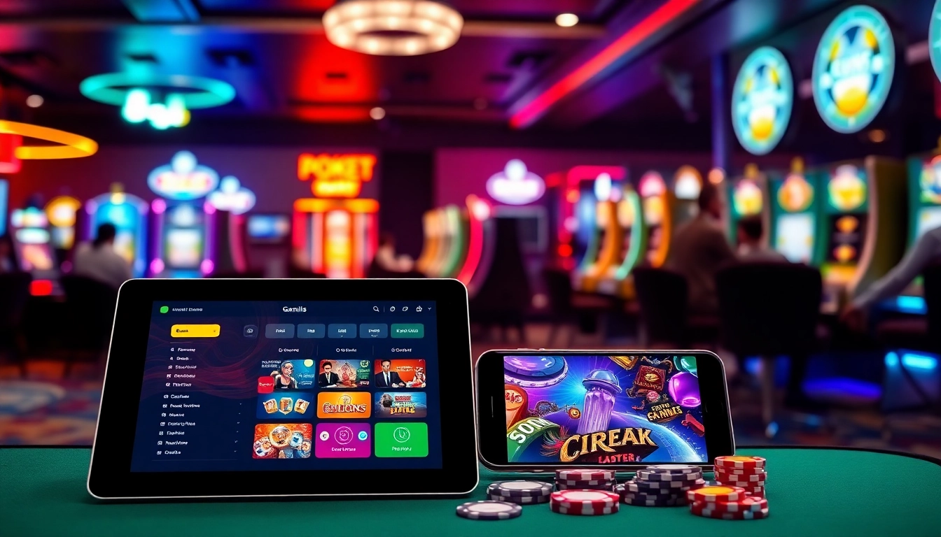 Engaging online gaming interface at 8S showcasing diverse betting options
