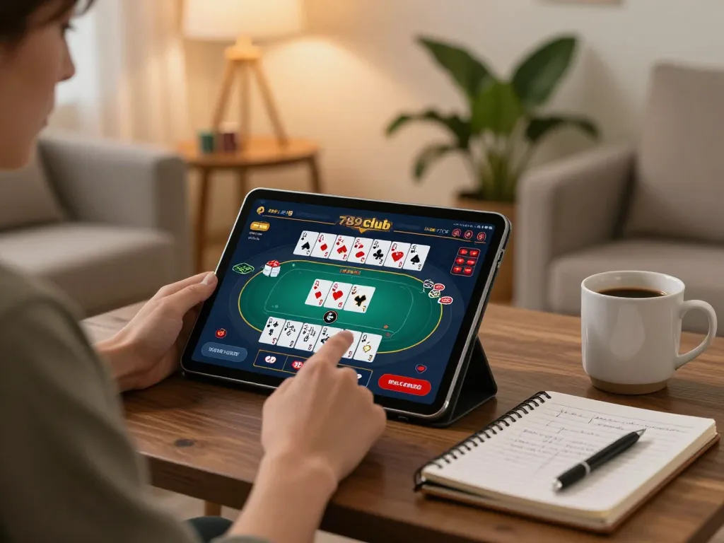 Players enjoying the 789club app for engaging online casino gameplay at home.