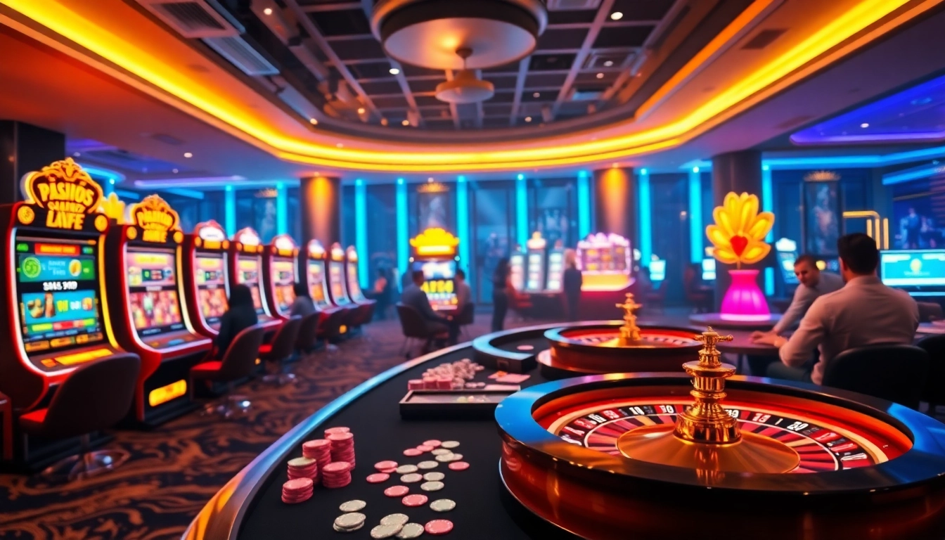 Engage in thrilling gameplay at a vibrant situs gacor with exciting slot machines and roulette.