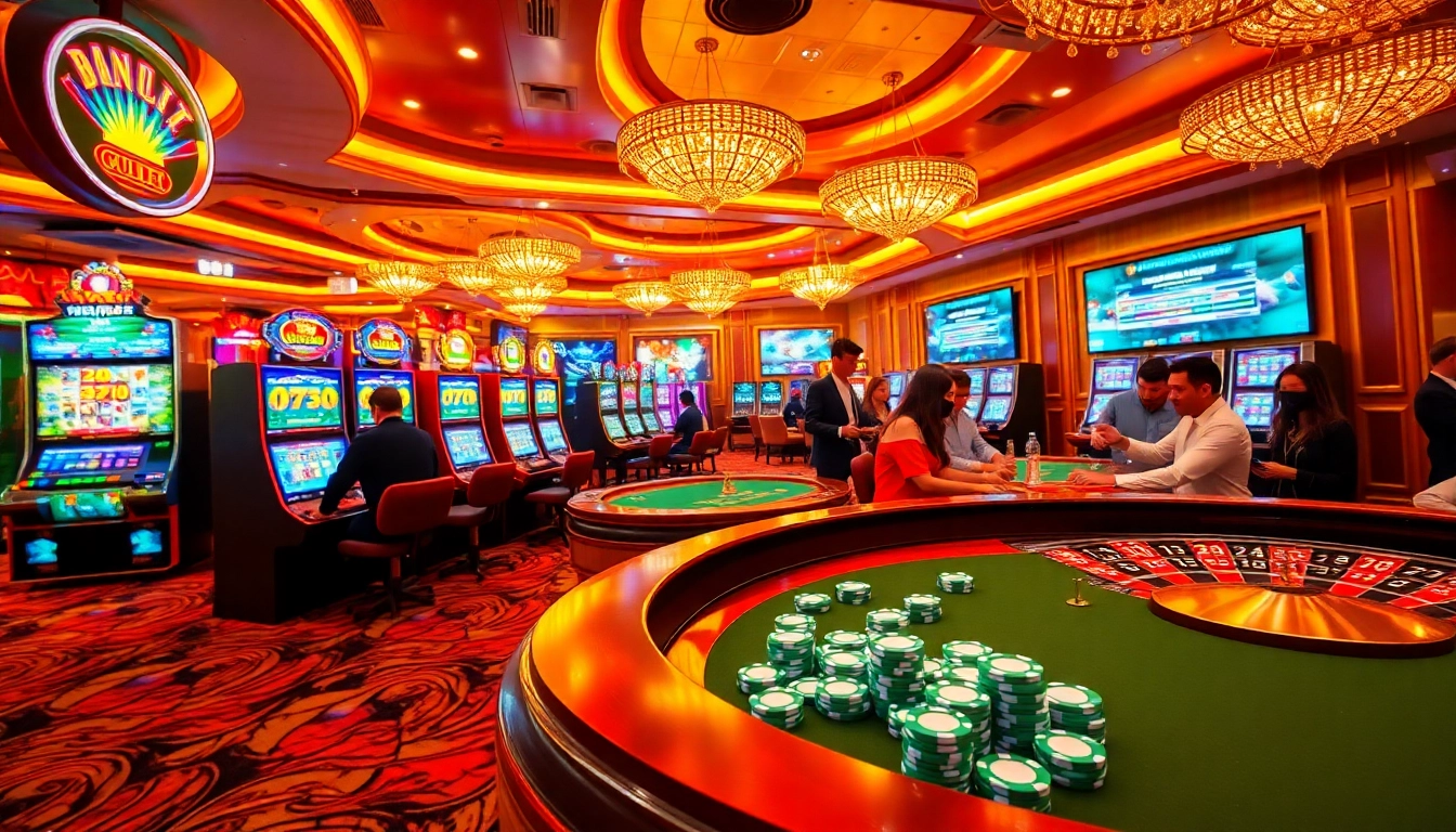Experience thrilling gaming action at K88Win with exciting roulette and slot machines.