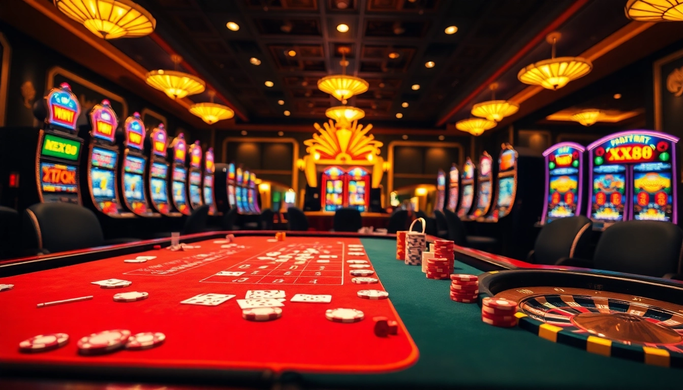Experience the excitement of gambling at nhà cái XX88 with vibrant casino games.
